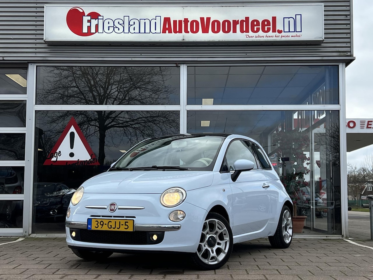 Fiat 500 - 1.4-16V Lounge 100 PK 6 Bak / Pano / Clima / 2008 - AutoWereld.nl