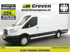 Ford Transit - 350 2.2 TDCI L4H3 155PK 2800kg Trekgew. Airco LED Cruise PDC 3 Persoons Schuifdeur