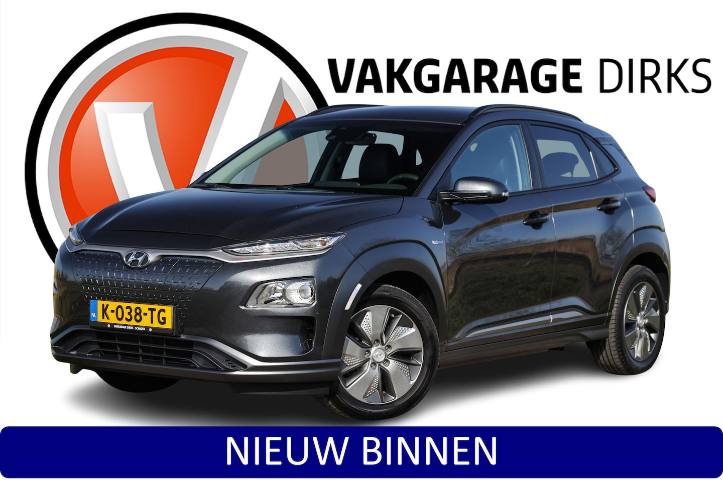 Hyundai Kona Electric - EV Comfort 64 kWh ✅ Warmtepomp ✅ Achteruitrijcamera ✅ Keyless - AutoWereld.nl