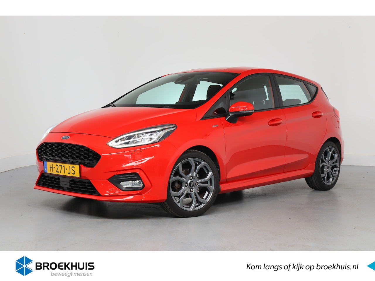 Ford Fiesta - 1.0 EcoBoost ST-Line | Climate Control | Navi by App | Keyless | Cruise Control | Apple Ca - AutoWereld.nl