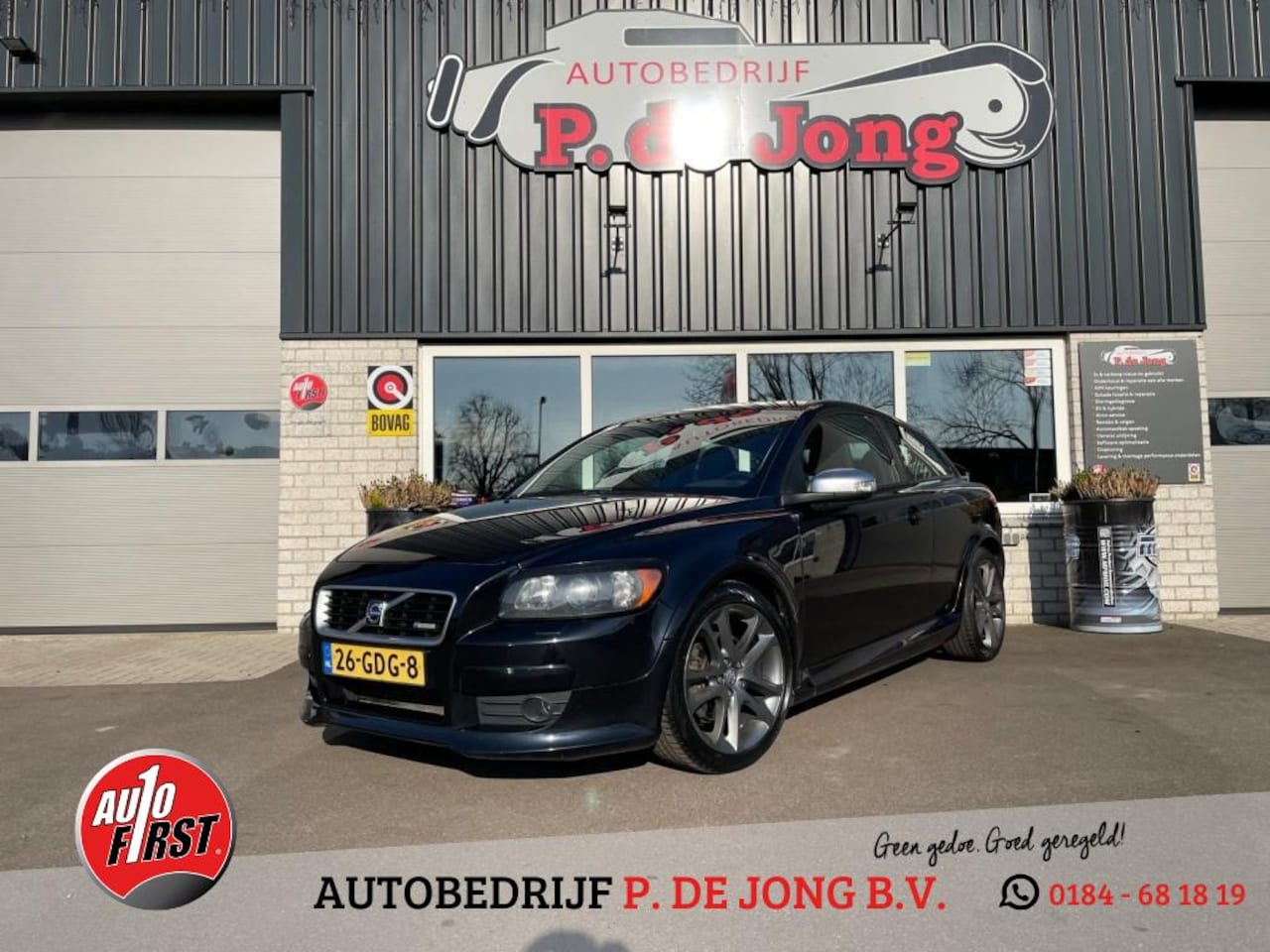 Volvo C30 - 2.5 T5 R-design 260PK automaat, Stoelverwarming, Leder, Uniek! - AutoWereld.nl