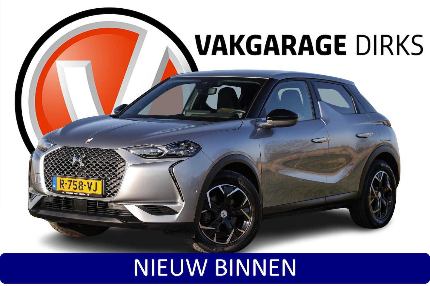 DS 3 Crossback - E-Tense So Chic 50 kWh ✅ Matrix LED ✅ Keyless ✅ Camera - AutoWereld.nl