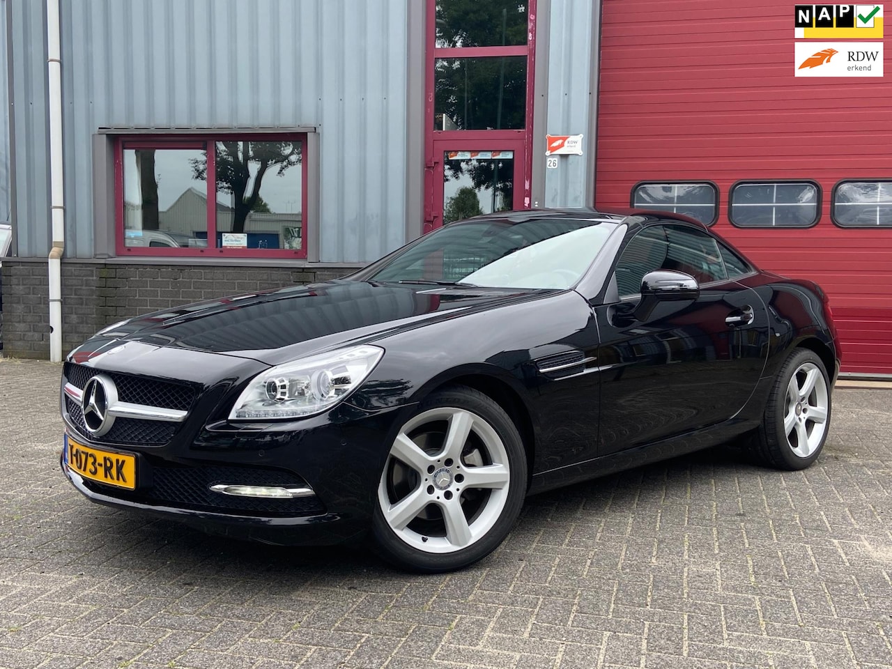 Mercedes-Benz SLK-klasse - MERCEDES SLK200 /AIRSCARF/GLAZENDAK/STOELVERW/LEDER/NAVI - AutoWereld.nl