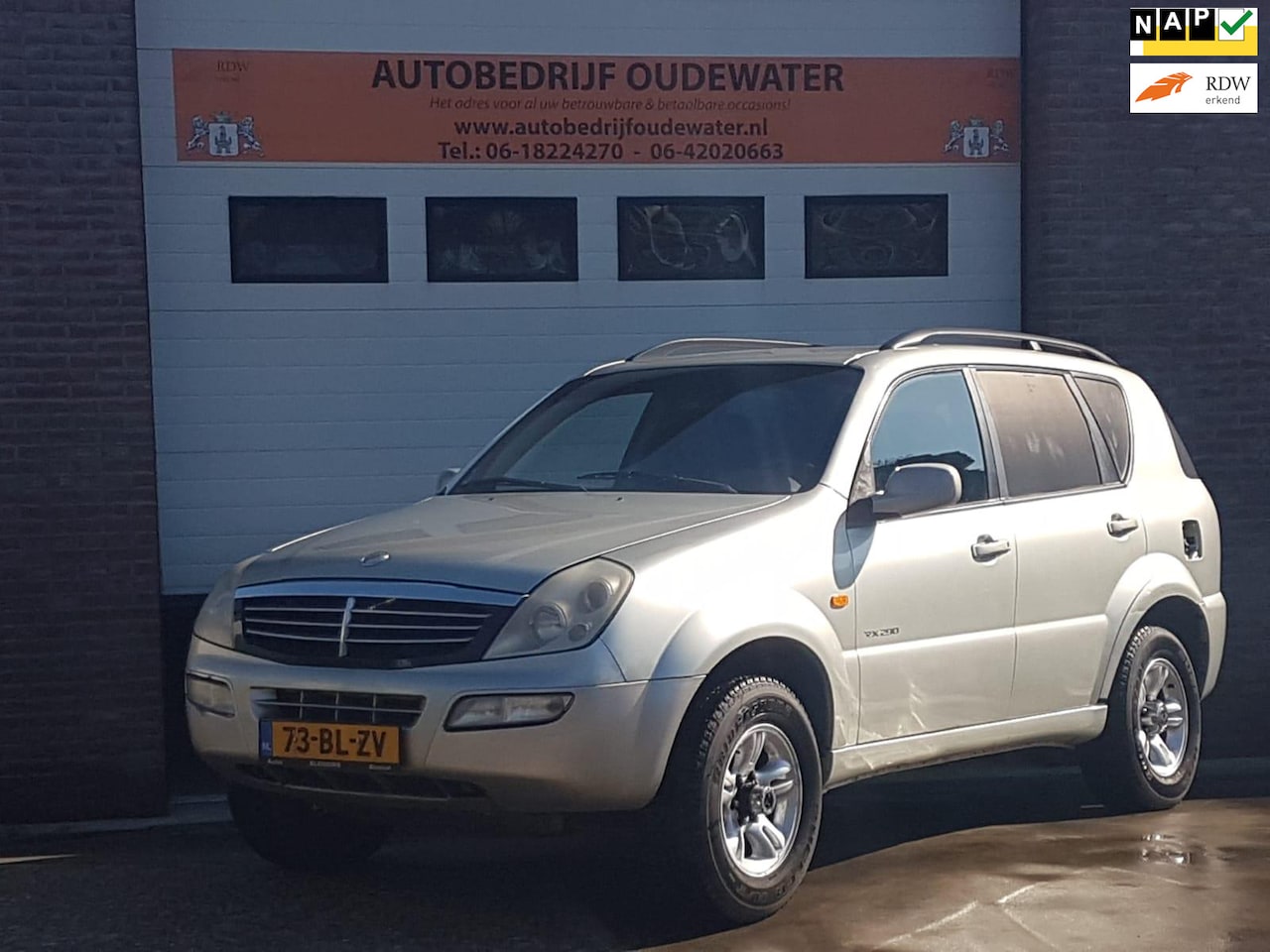 SsangYong Rexton - RX 290 Grijs kenteken Marge! - AutoWereld.nl