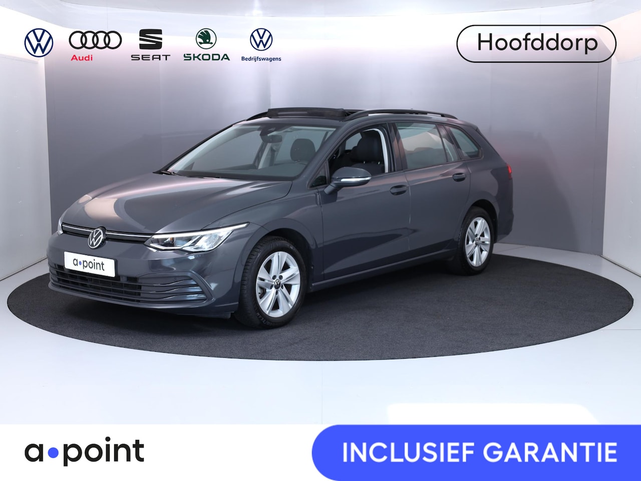 Volkswagen Golf Variant - 1.0 eTSI Life 110 pk Automaat (DSG) | Navigatie | Panoramadak | Parkeersensoren | Achterui - AutoWereld.nl