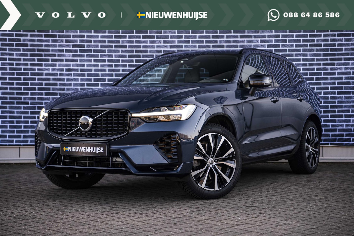 Volvo XC60 - B5 Plus Dark | Adaptive Cruise | BLIS | Memory Seats | Stoelverwarming V+A | Stuurverwarmi - AutoWereld.nl