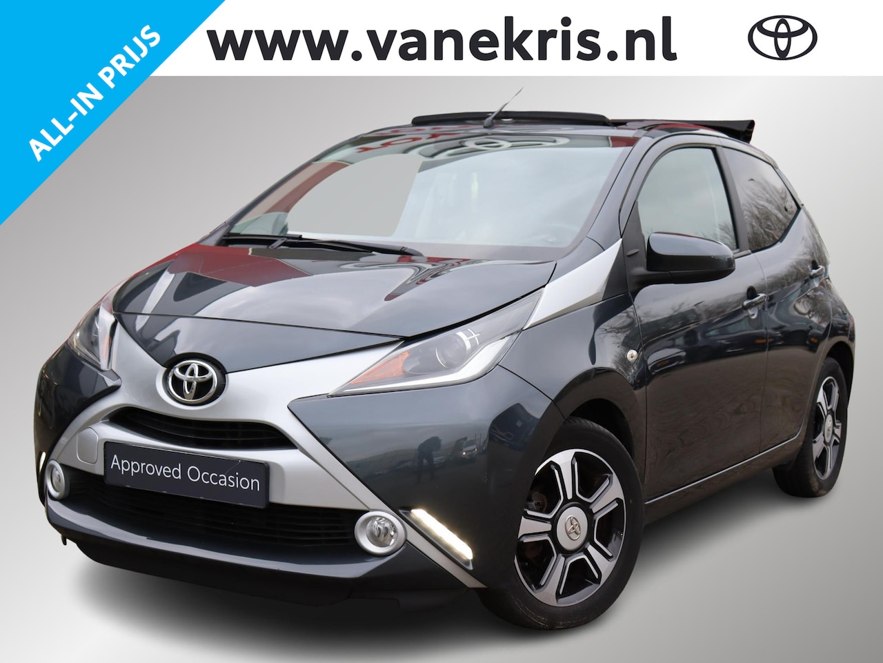 Toyota Aygo - 1.0 VVT-i x-clusiv Cabrio, - AutoWereld.nl