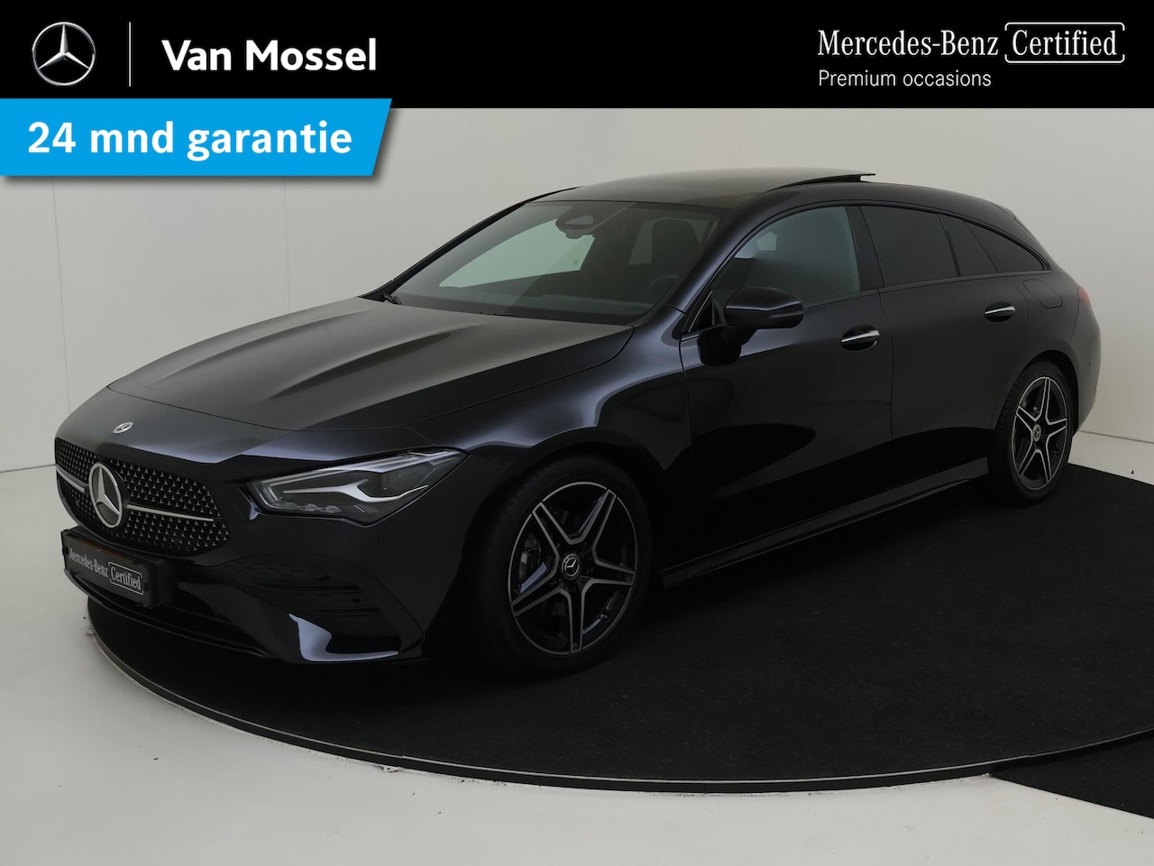 Mercedes-Benz CLA-klasse Shooting Brake - 180 AMG-Line / Stoelverwarming / Achteruitrijcamera / Night-Pakket / Panaroma-schuifdak / - AutoWereld.nl