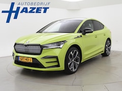 Skoda Enyaq Coupé iV - 80 RS 300 PK MAMBA GREEN + CRYSTAL LIGHT | HEAD-UP | PANORAMA | MASSAGE | 360 CAMERA