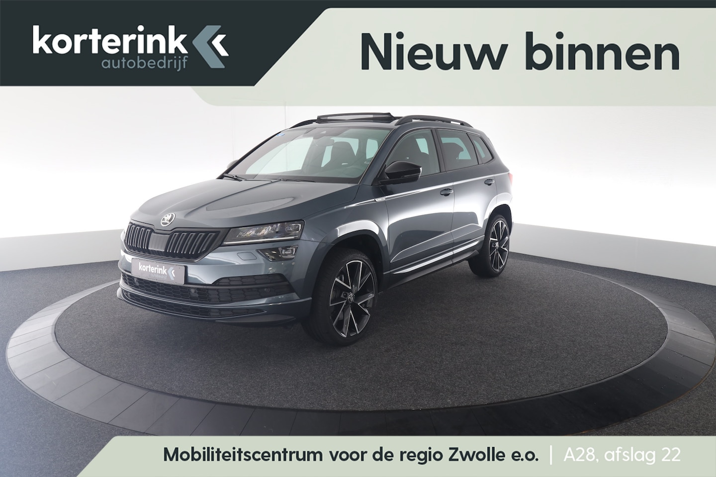 Skoda Karoq - 1.5 TSI ACT Sportline Business | Pano | Elek. trekhaak | Blind-spot - AutoWereld.nl