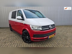 Volkswagen Transporter - 2.0 TDI DC. 6 Pers Highline LED, Automaat.Nieuwstaat