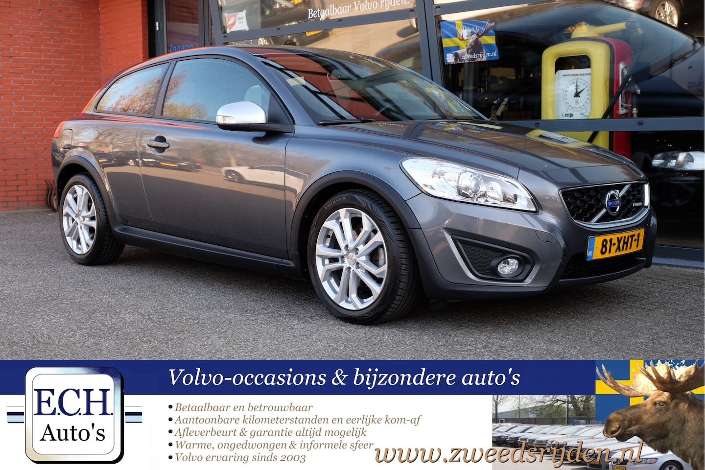 Volvo C30 - 1.6 D2 R-Edition 1.6 D2 115 pk R-edition, Bluetooth - AutoWereld.nl