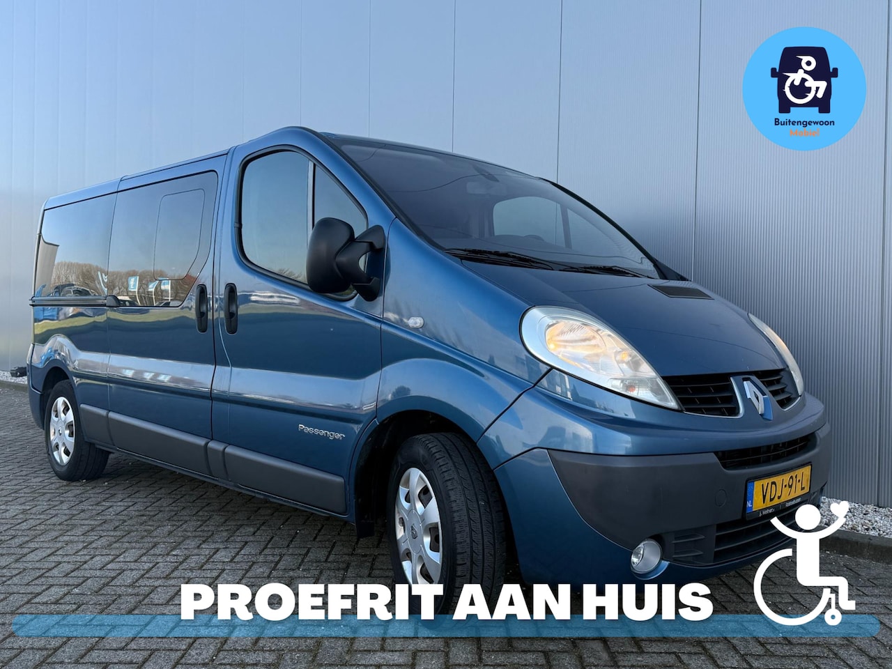 Renault Trafic - Deluxe Rolstoelbus (Airco) L2H1 5 Persoons - AutoWereld.nl