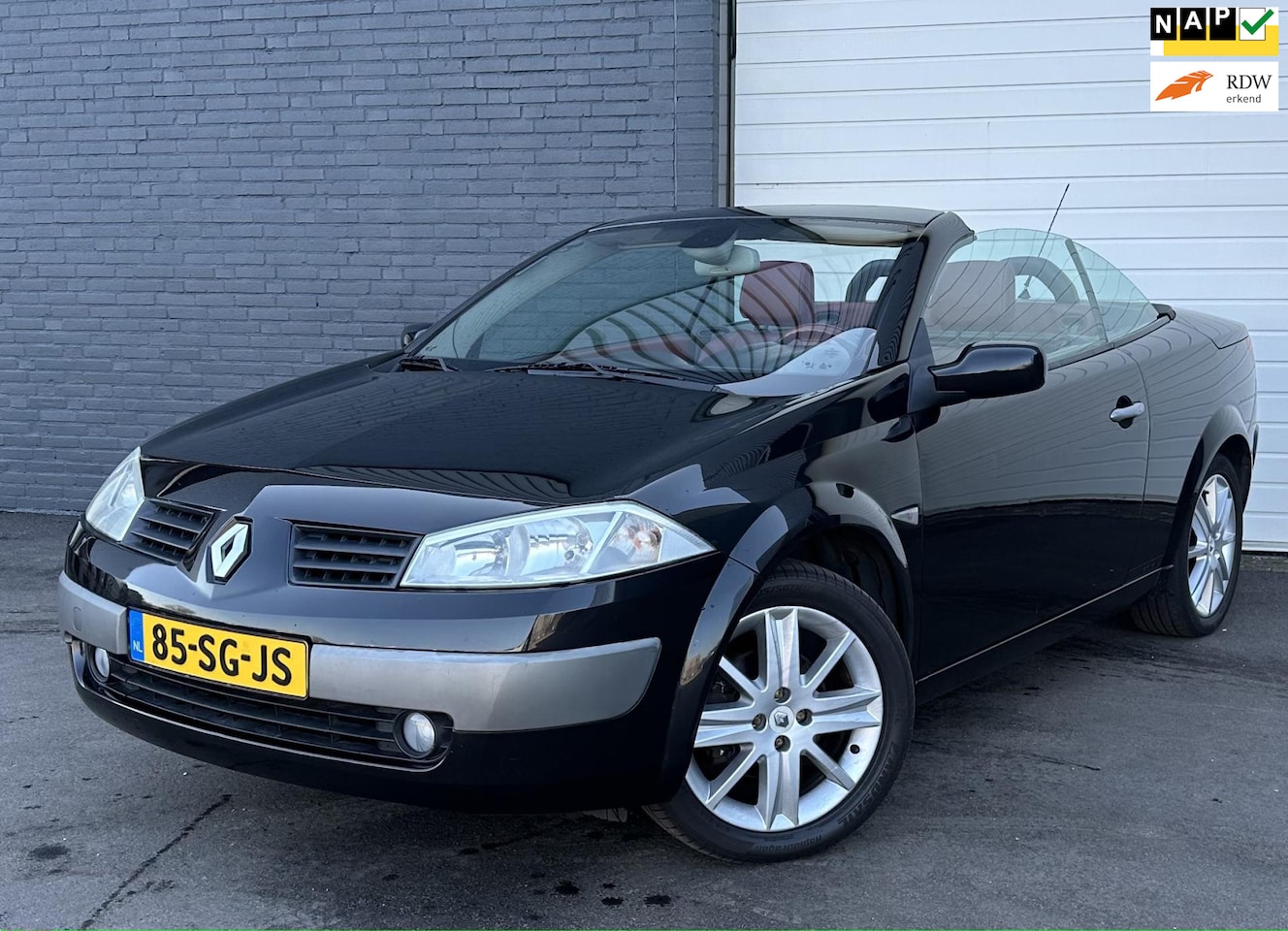 Renault Mégane coupé cabriolet - 2.0-16V Tech Line LAGEKM/LEDER/CLIMA/CRUISE/LMV - AutoWereld.nl