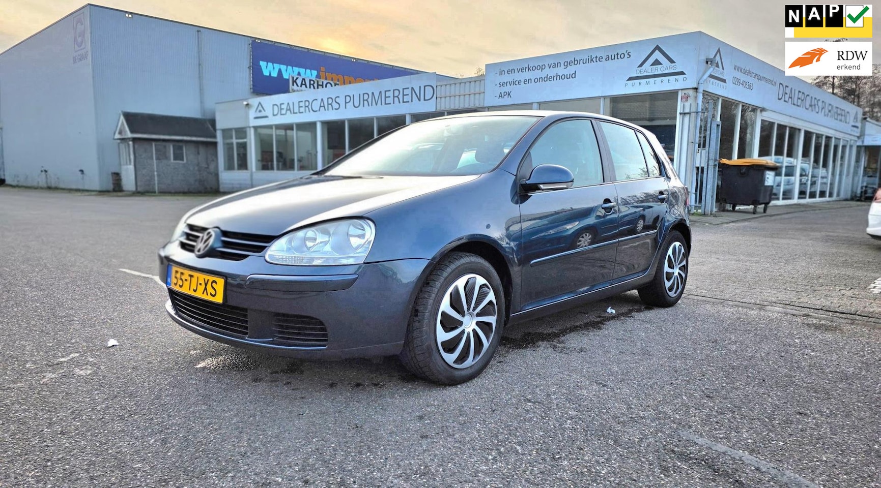 Volkswagen Golf - 1.6 FSI Optive 1.6 FSI Optive - AutoWereld.nl