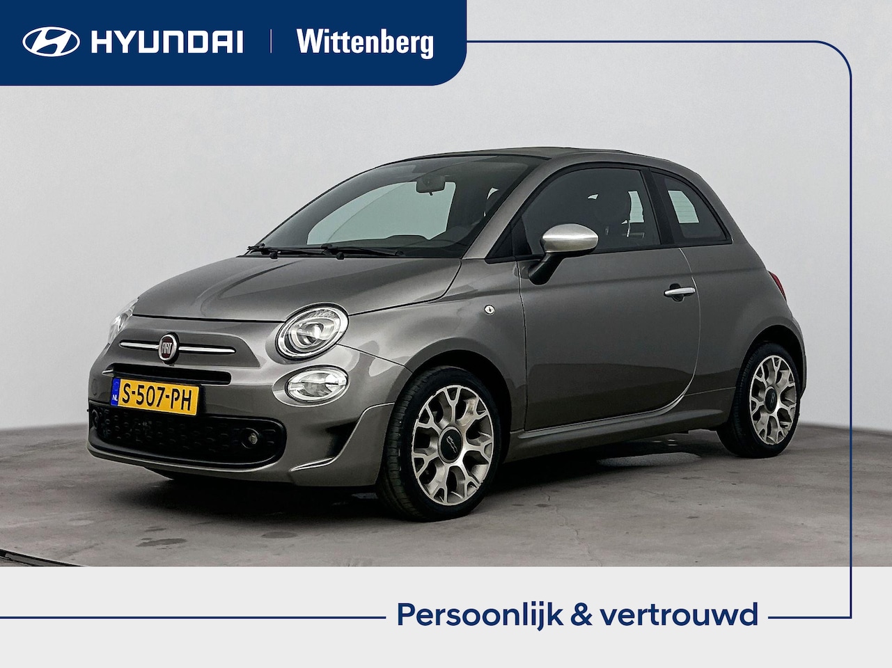 Fiat 500 C - CABRIO TWINAIR TURBO LOUNGE | UNIEKE KLEUR CABRIO KAP | CLIMA | CRUISE | 16'' LM VELGEN | - AutoWereld.nl