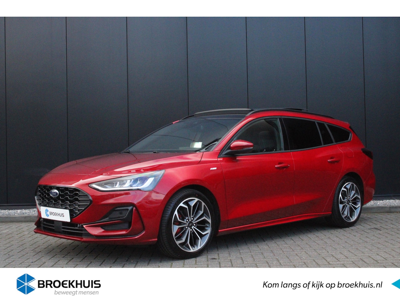 Ford Focus Wagon - 1.0 Hybrid ST Line X | MATRIX LED | FULL OPTIONS | PANORAMADAK | HEAD-UP - AutoWereld.nl