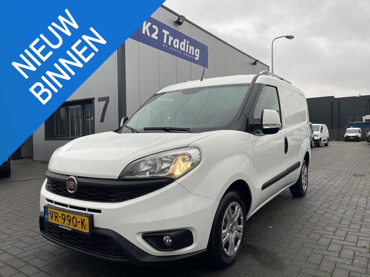 Fiat Doblò Cargo - 1.3 MJ L1H1 SX 88.000km AIRCO NAVI PDC - AutoWereld.nl