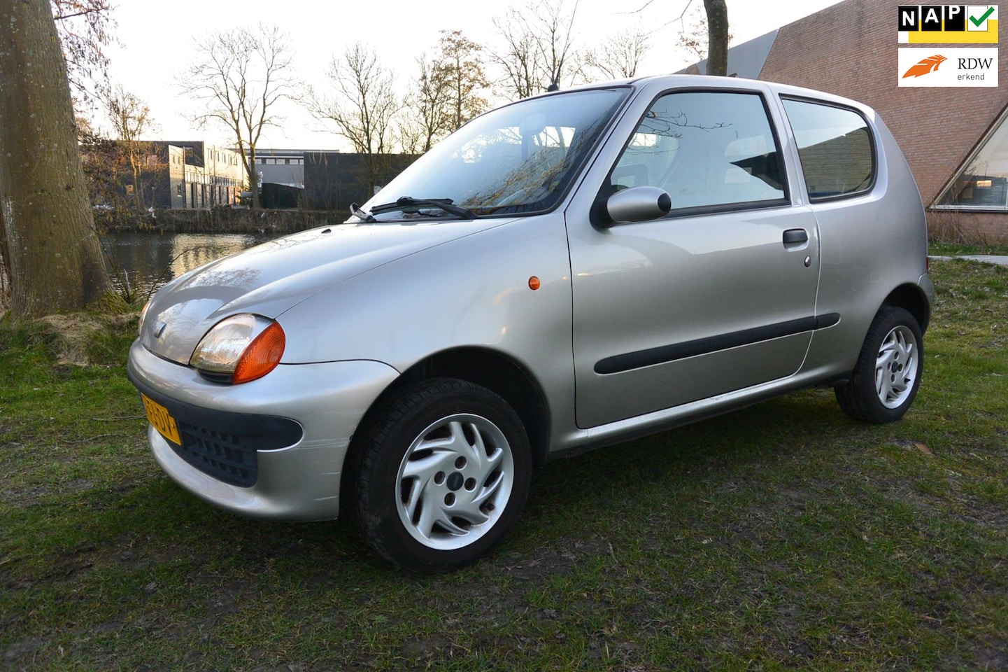 Fiat Seicento - 1100 ie Hobby*elektr ramen*145000km - AutoWereld.nl