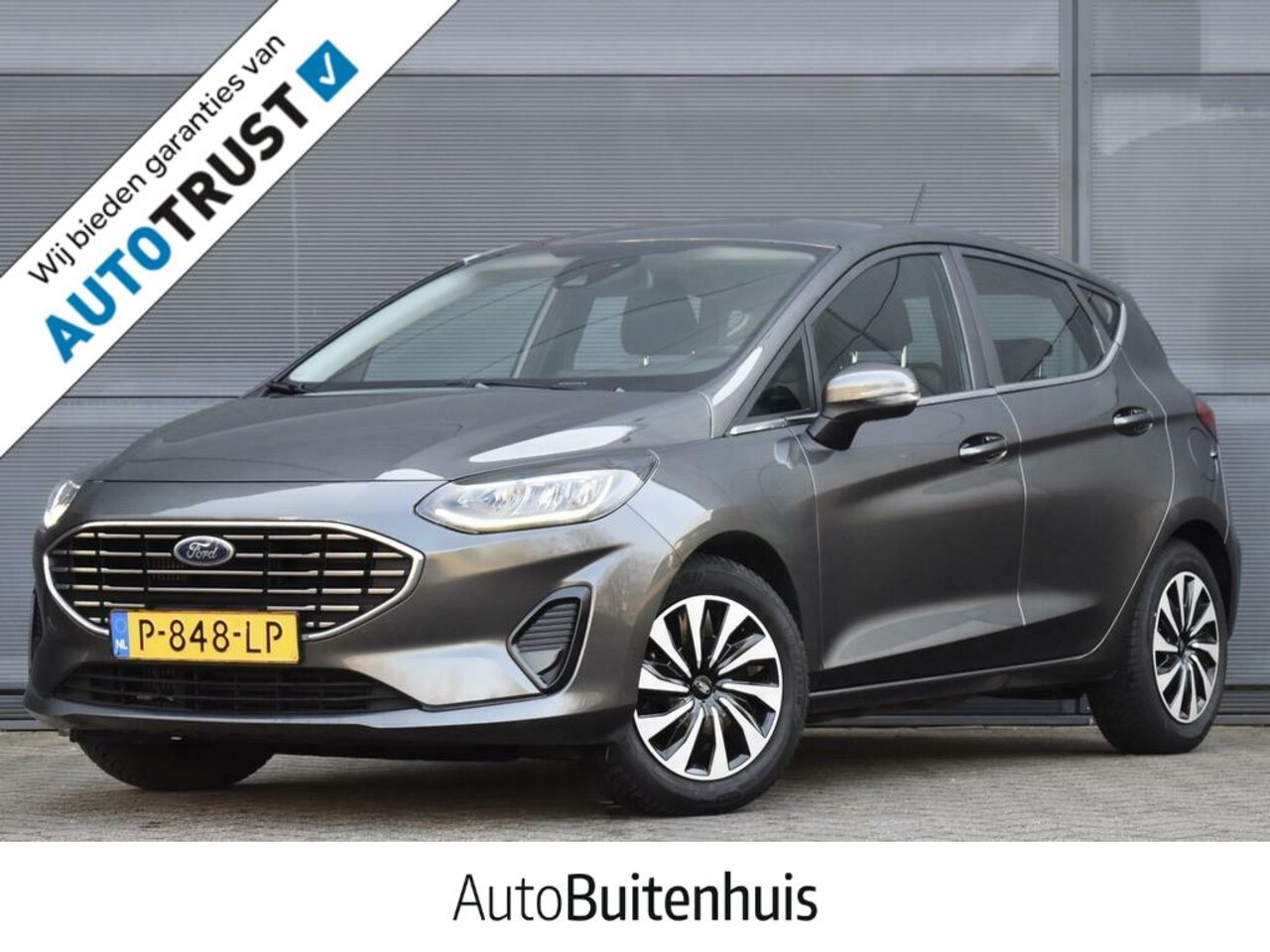 Ford Fiesta - 1.0 EcoBoost Hybrid Titanium 125 PK |CLIMATE|CRUISE|NAVI|CARPLAY|PDC - AutoWereld.nl