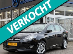 Ford Focus Wagon - 1.0 Navi Cruise Volledig onderhouden Park.sensoren Keyless Trekhaak Voorruitverwarming Nie