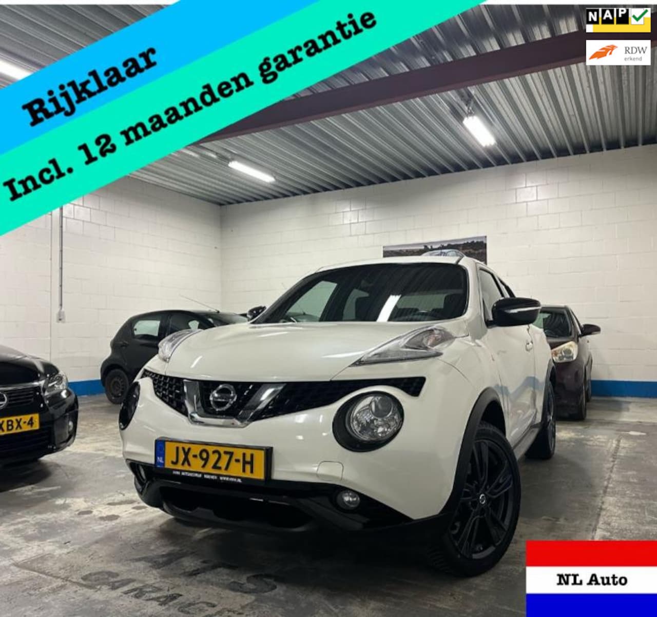 Nissan Juke - 1.2 DIG-T S/S Dynamic Edition/Navi/Pano/Camera! - AutoWereld.nl