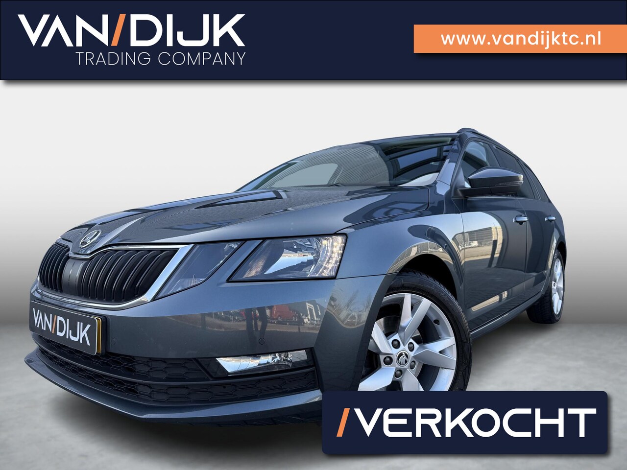 Skoda Octavia Combi - 1.5 TSI Gr. BNS Edition Automaat ✓Virtual Cockpit ✓Navigatie Full Map ✓Camera ✓Apple Carpl - AutoWereld.nl