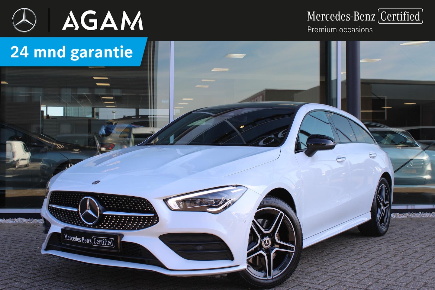 Mercedes-Benz CLA-klasse Shooting Brake - 250 e AMG Line Premium PLUS | Panorama dak - AutoWereld.nl