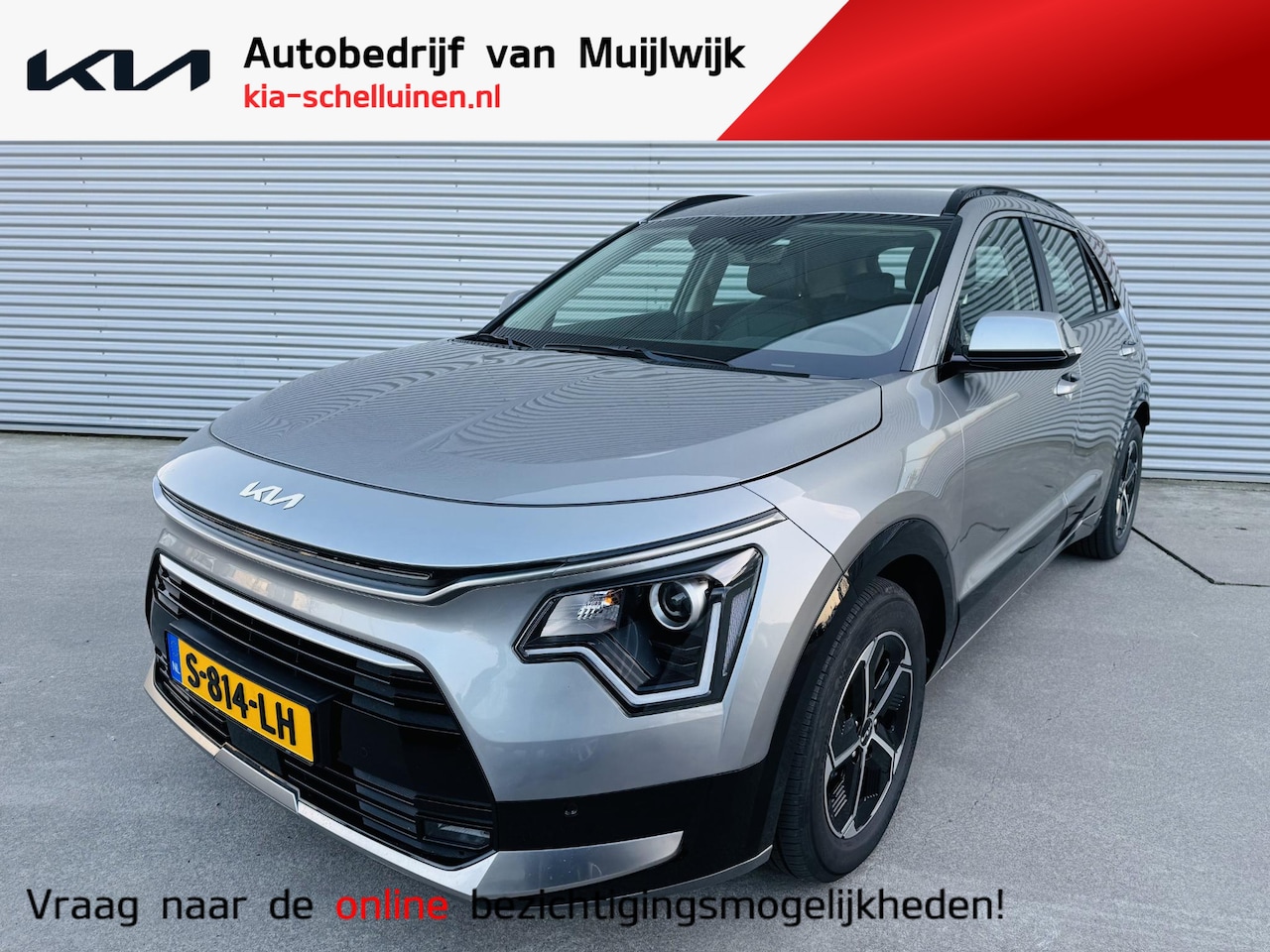 Kia Niro - 1.6 GDi Hybrid DynamicLine Clima | Navi | Keyless | Cruise - AutoWereld.nl