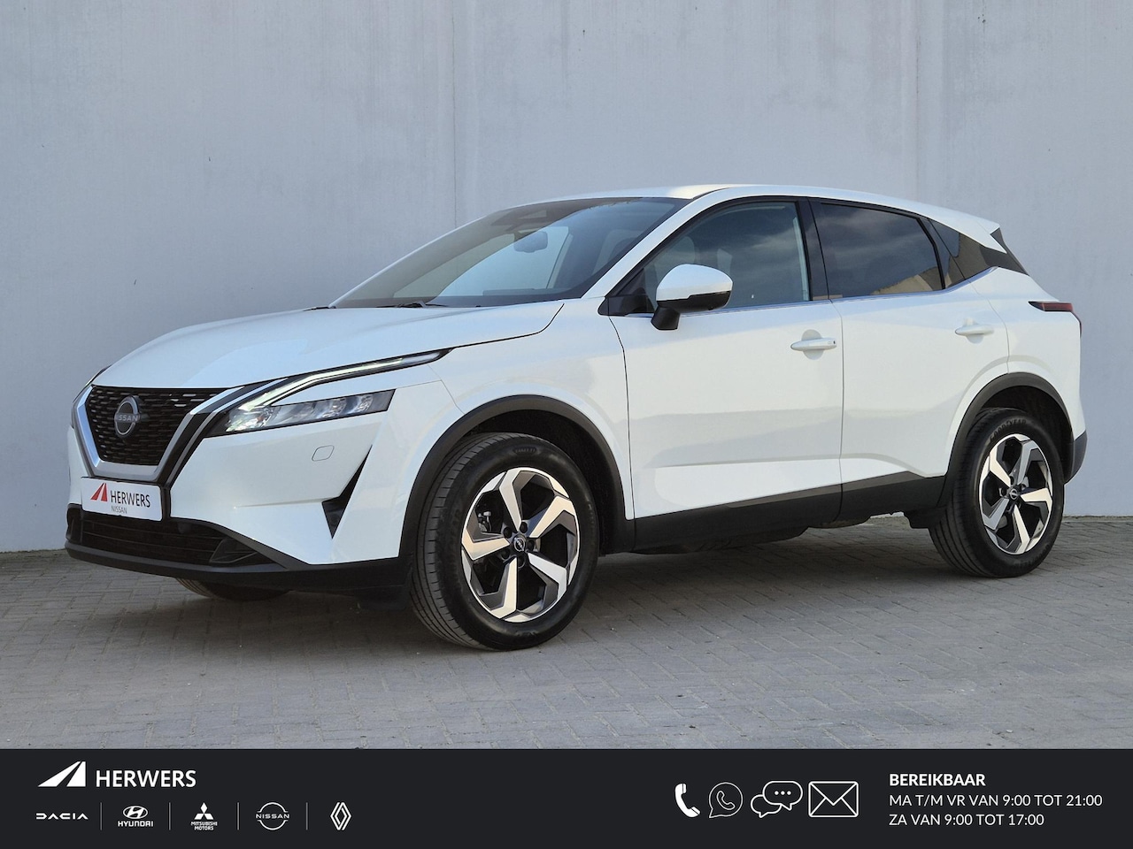 Nissan Qashqai - 1.3 MHEV Xtronic N-Connecta Automaat / Cold Pack / Apple Carplay Android Auto / Rondomzich - AutoWereld.nl