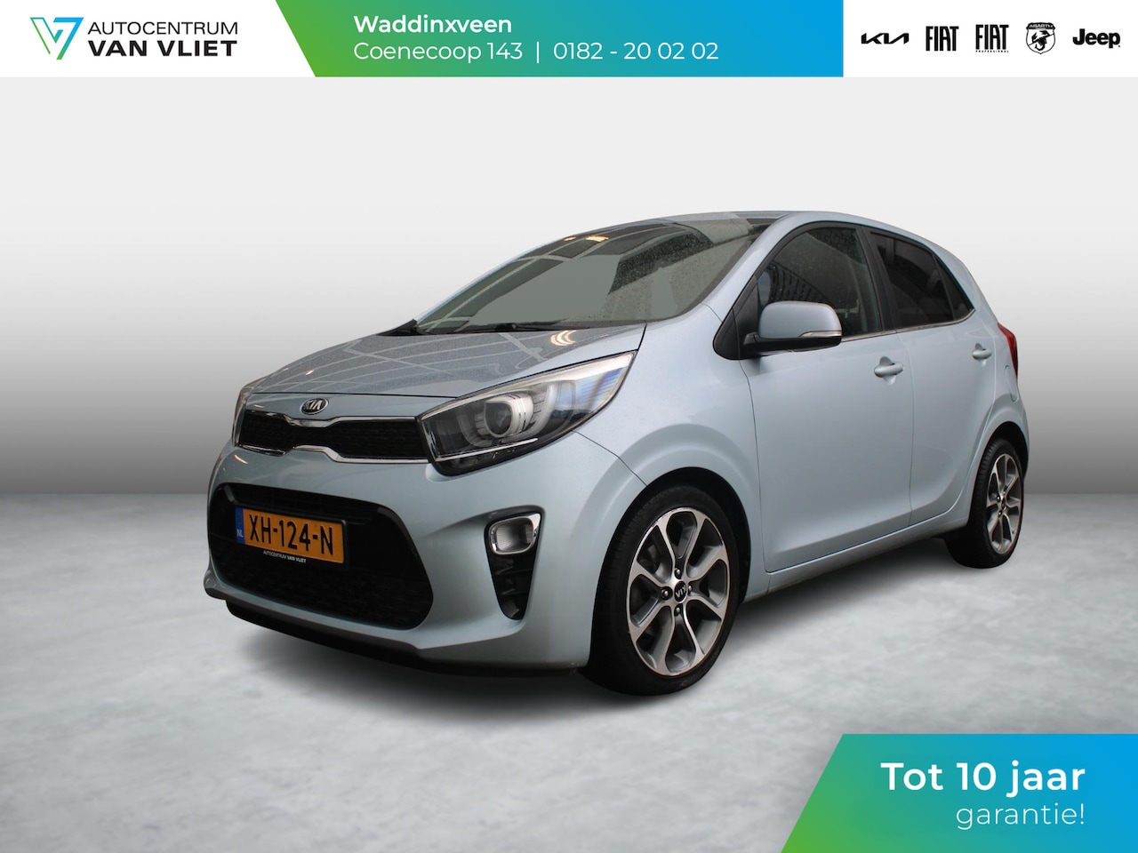 Kia Picanto - 1.0 CVVT Design Edition | Navi | Clima | Trekhaak | Brownpack | Camera | Cruise Control - AutoWereld.nl