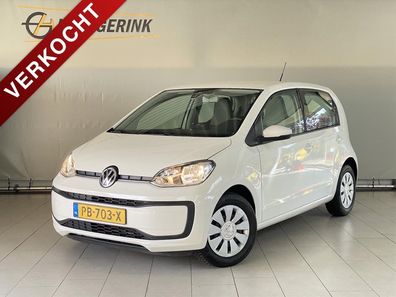 Volkswagen Up! - 1.0 BMT Move UP! 5-DRS* Airco Bluetooth Dab - AutoWereld.nl