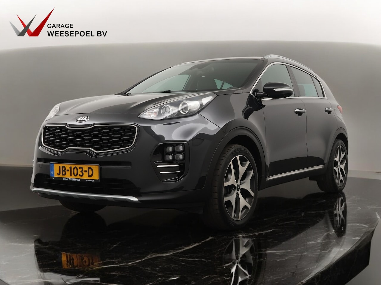 Kia Sportage - 1.6 T-GDI 177PK GT-Line First Edition - Navigatie - Camera - Lederen bekleding - 19 inch L - AutoWereld.nl