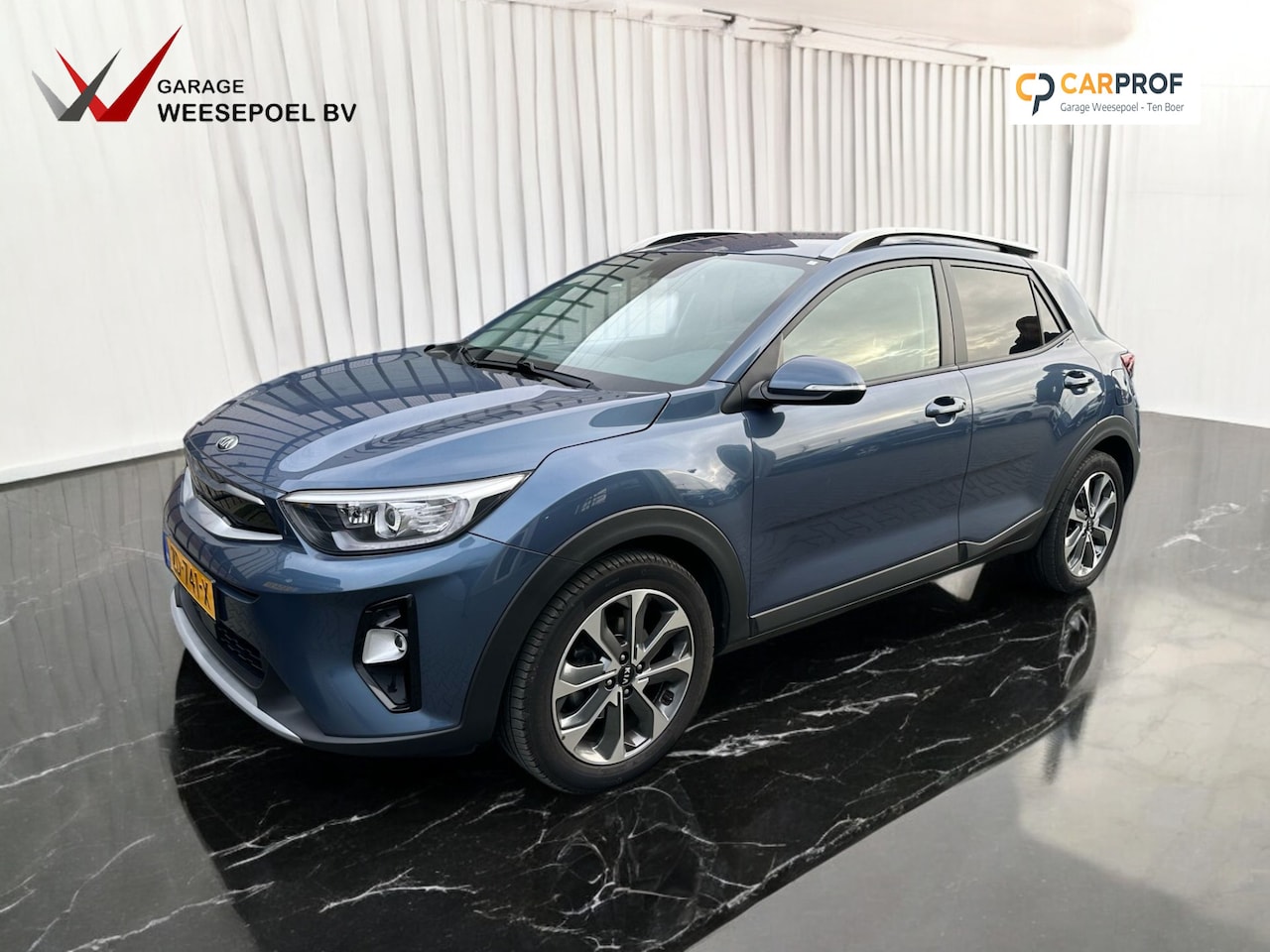 Kia Stonic - 1.0 T-GDi DynamicPlusLine - Navigatie - Camera - Climate control - Keyless entry - Trekhaa - AutoWereld.nl