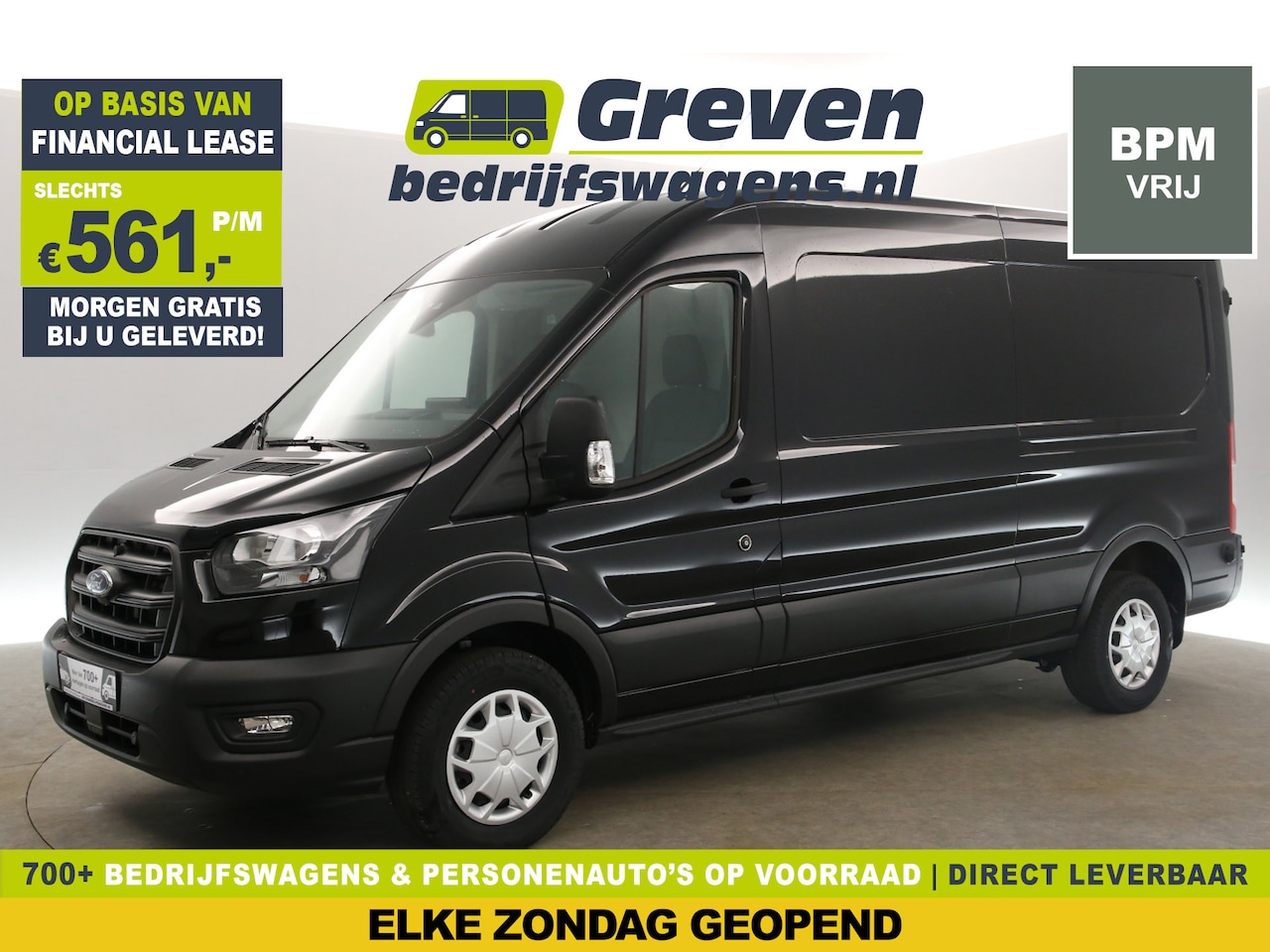 Ford Transit - L3H2 Trend NIEUW!! | BPM VRIJ! Airco Carplay Camera Cruise Navi PDC Stoelververw. Trekhaak - AutoWereld.nl