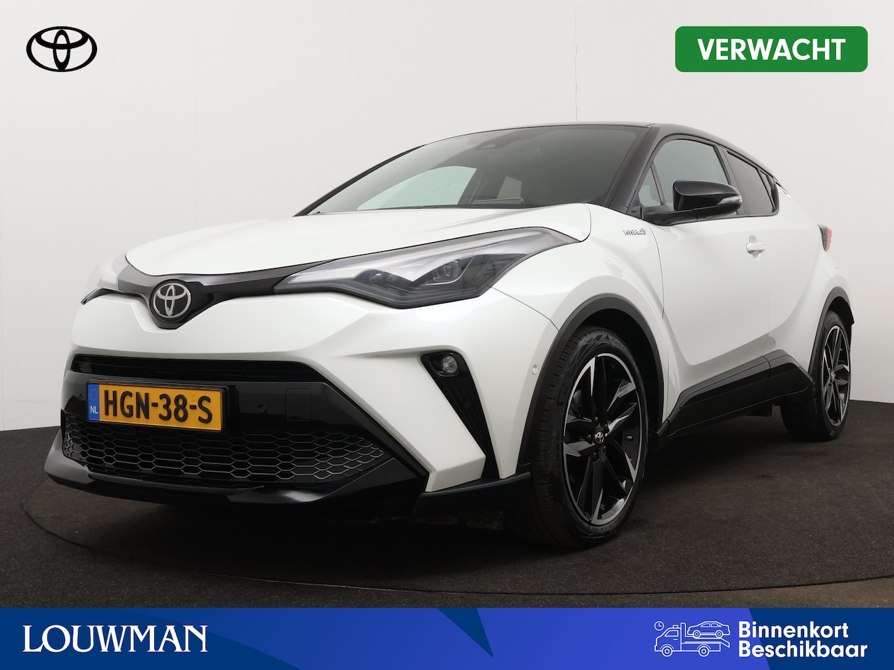 Toyota C-HR - 1.8 Hybrid Gr Sport Limited | Parkeersensoren | Stoel en stuurwiel verwarmd | Dodehoek Ass - AutoWereld.nl