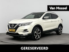 Nissan Qashqai - 1.2 Tekna + | Panoramadak | Lederen Bekleding | Navigatie | Camera | Stoelverwarming |