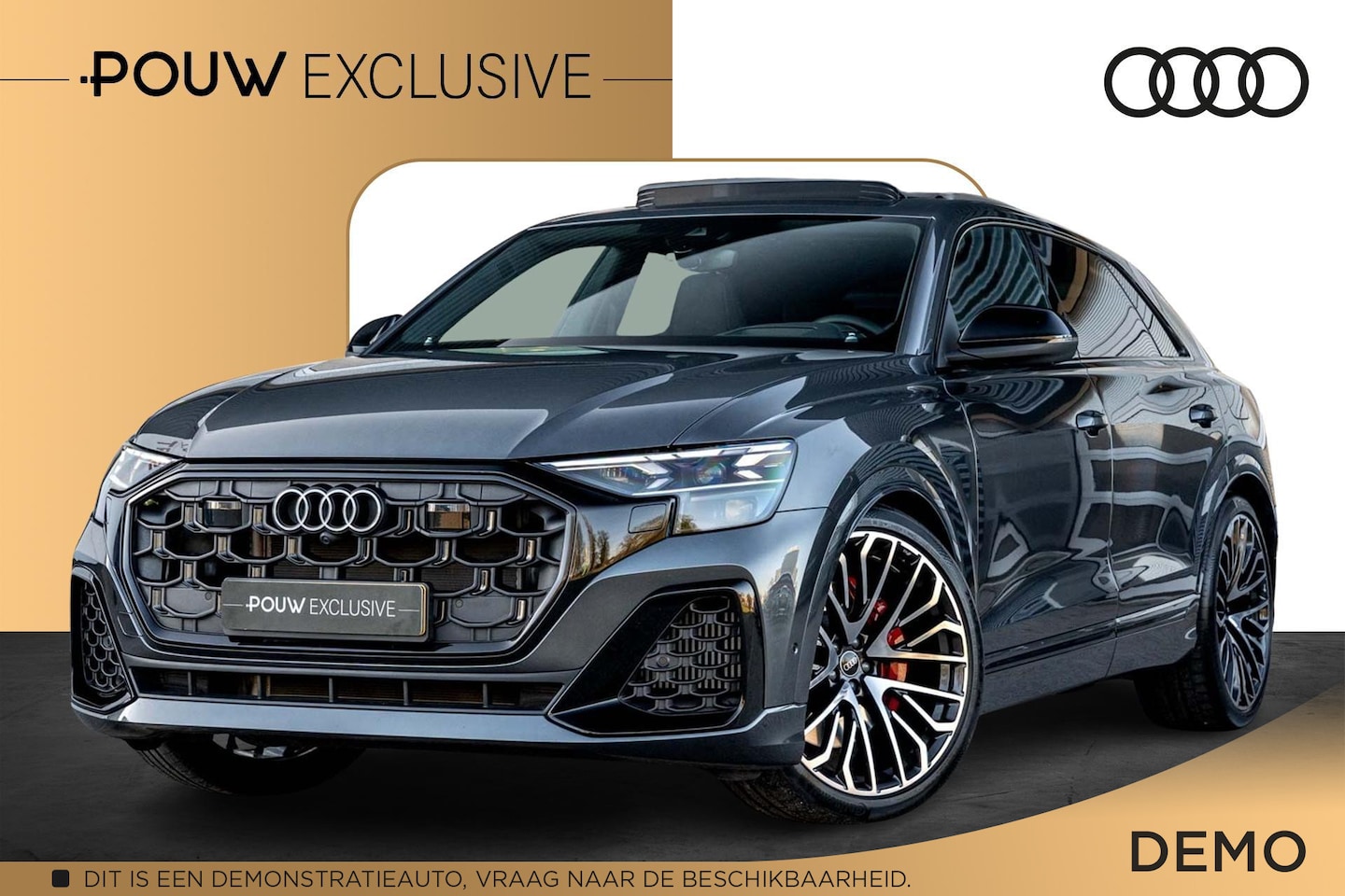 Audi Q8 - 60 TFSI e 490pk quattro Pro Line S Competition | Panoramadak | Head-up | Bang & Olufsen 3D - AutoWereld.nl