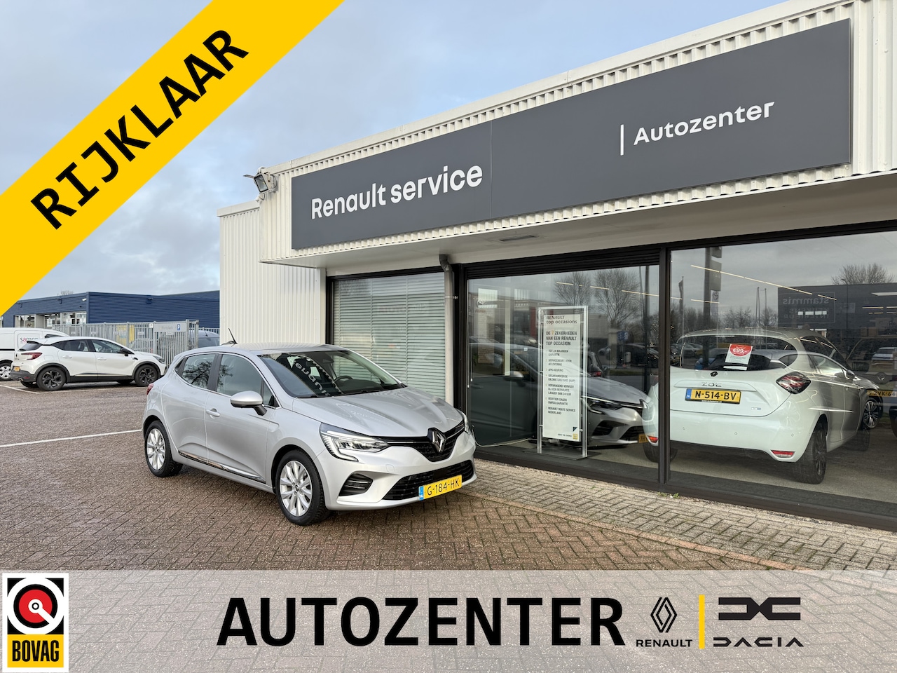 Renault Clio - Intens Tce 100 | groot navigatie | parkeersensor v+a | camera | tijdelijk gratis Top Aflev - AutoWereld.nl