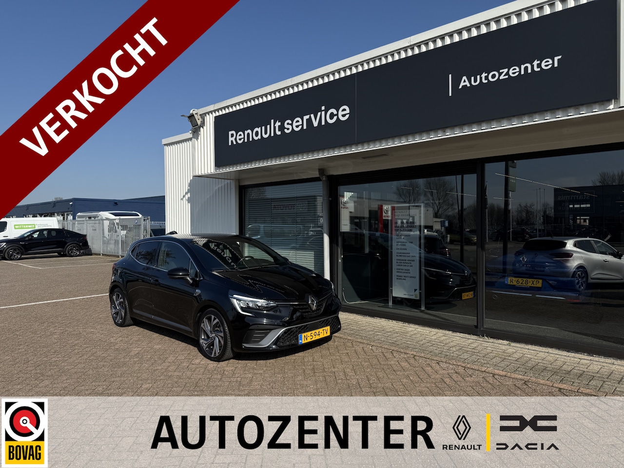 Renault Clio - 1.6 E-Tech Hybrid 140 R.S. Line | stoelverwarming | all season banden | tijdelijk gratis T - AutoWereld.nl