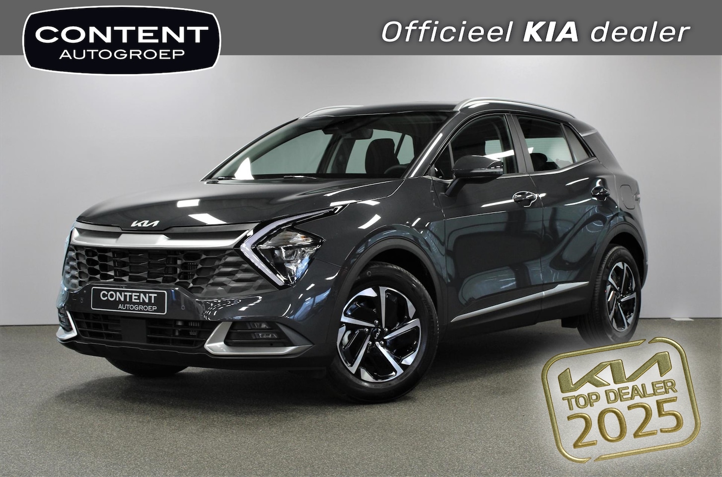 Kia Sportage - 1.6 Hybrid DynamicLine AT6 215PK I STAAT IN BESTELLING - AutoWereld.nl