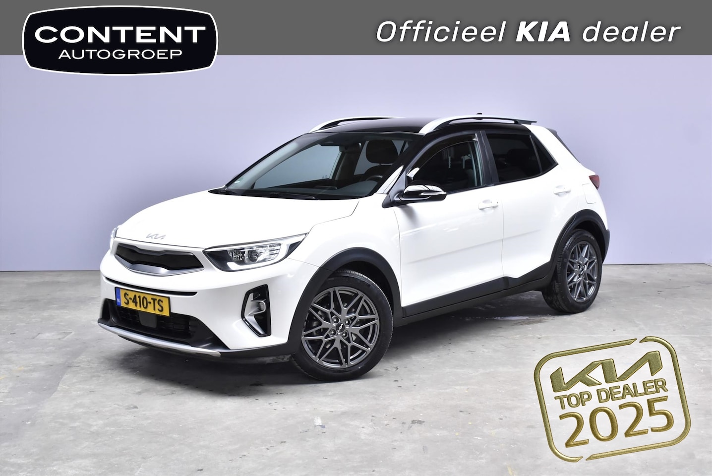 Kia Stonic - 1.0 T-GDi 99pk DynamicPlusLine Automaat, Trekhaak. - AutoWereld.nl