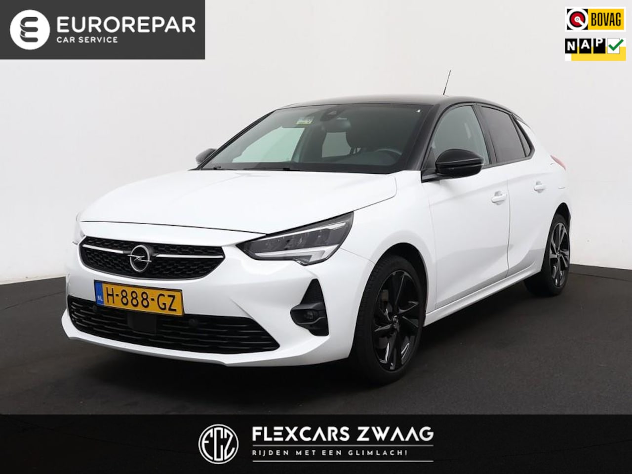 Opel Corsa - 1.2 Turbo GS Line - Navi - Climate - To Tone - 17" Lmv - Org.NL - AutoWereld.nl