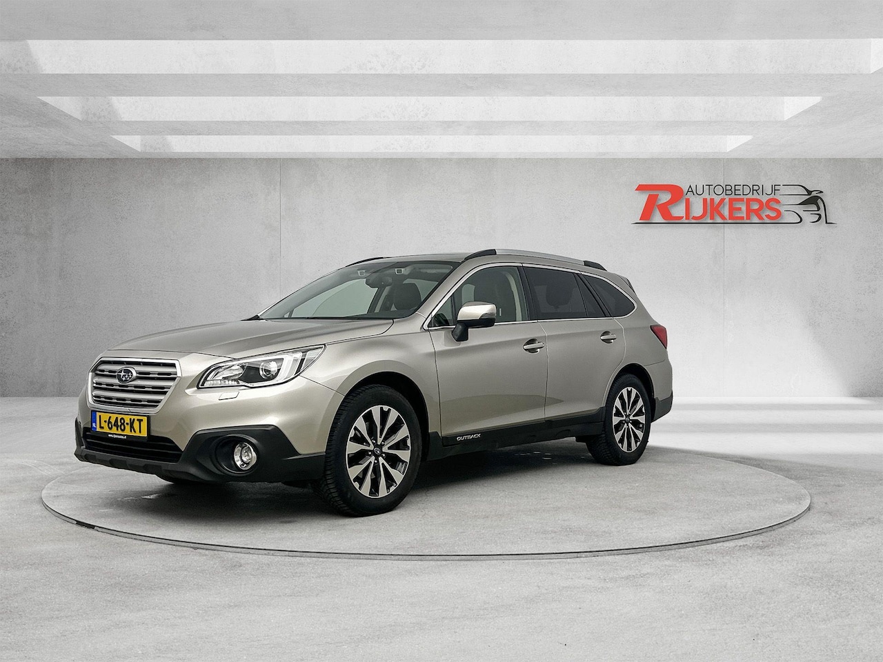 Subaru Outback - 2.5i Premium AWD Aut,ACC,Schuif/kanteldak,Climate Contr,Stoel+stuur verw,Trekh,Navi,DAB,La - AutoWereld.nl