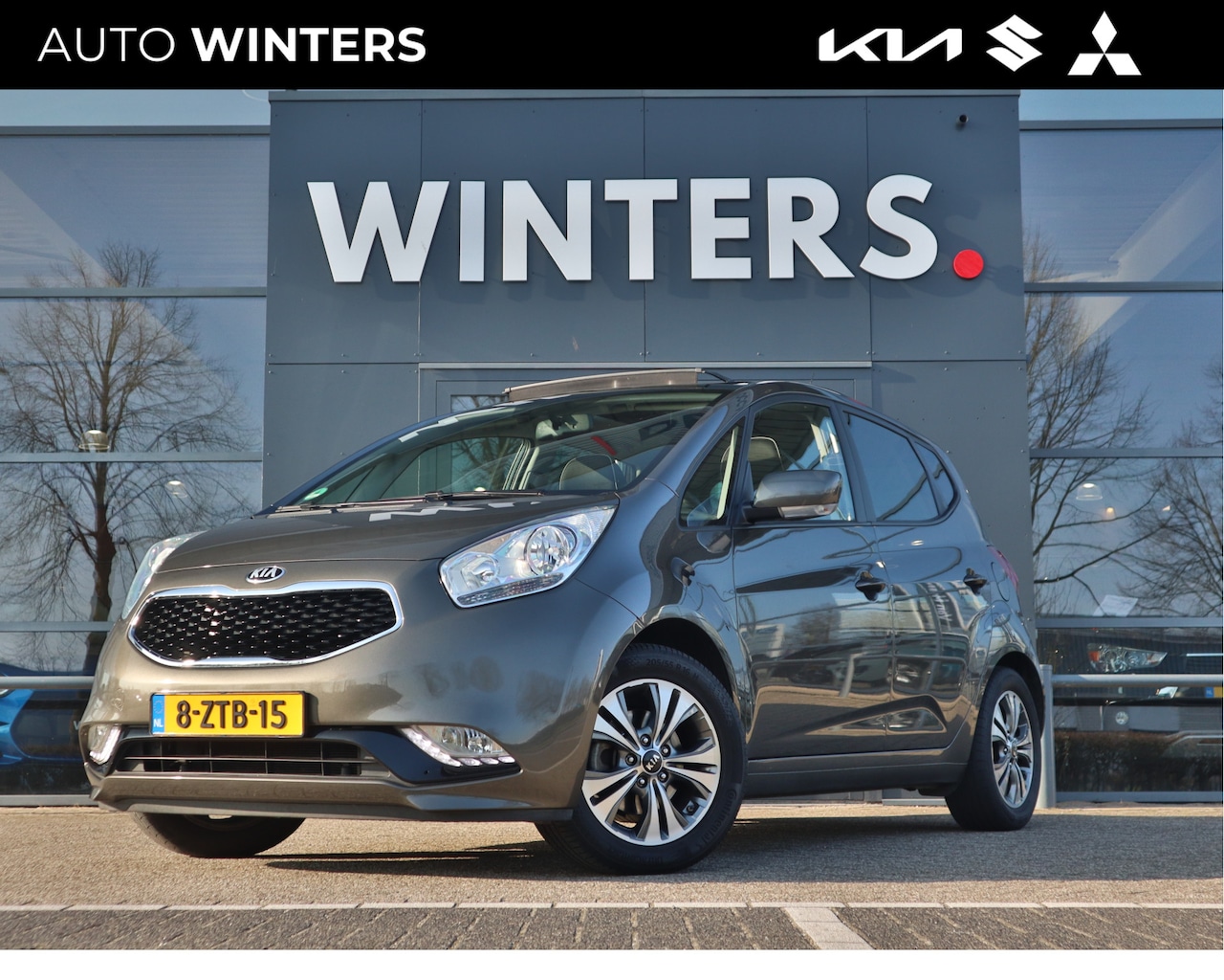 Kia Venga - 1.4 CVVT ExecutiveLine Airco Navi+BT+Camera Stoel+Stuurverw. ECC Panodak Cr.Control PDC - AutoWereld.nl