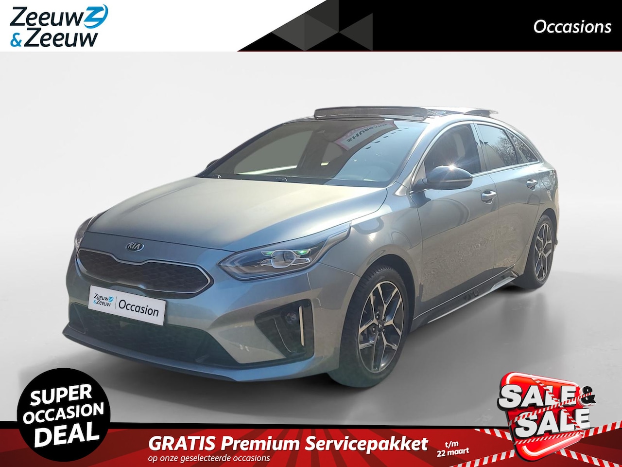 Kia Pro cee'd - 1.0 T-GDI GT-PlusLine Dealer onderhouden | Glazen schuif-/kanteldak | Fabrieksgarantie t/m - AutoWereld.nl