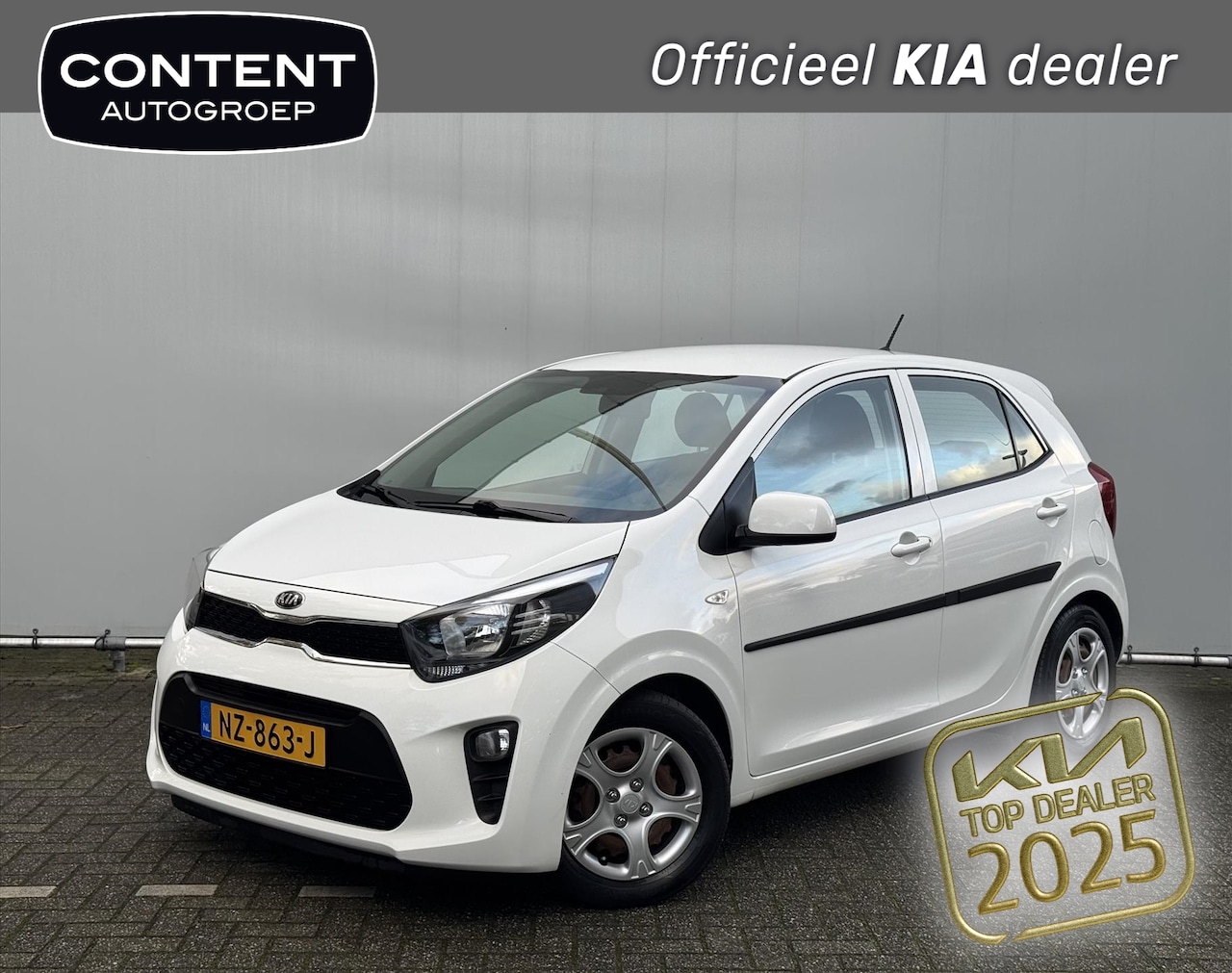 Kia Picanto - 1.0 CVVT 67pk 5-zits EconomyLine - AutoWereld.nl