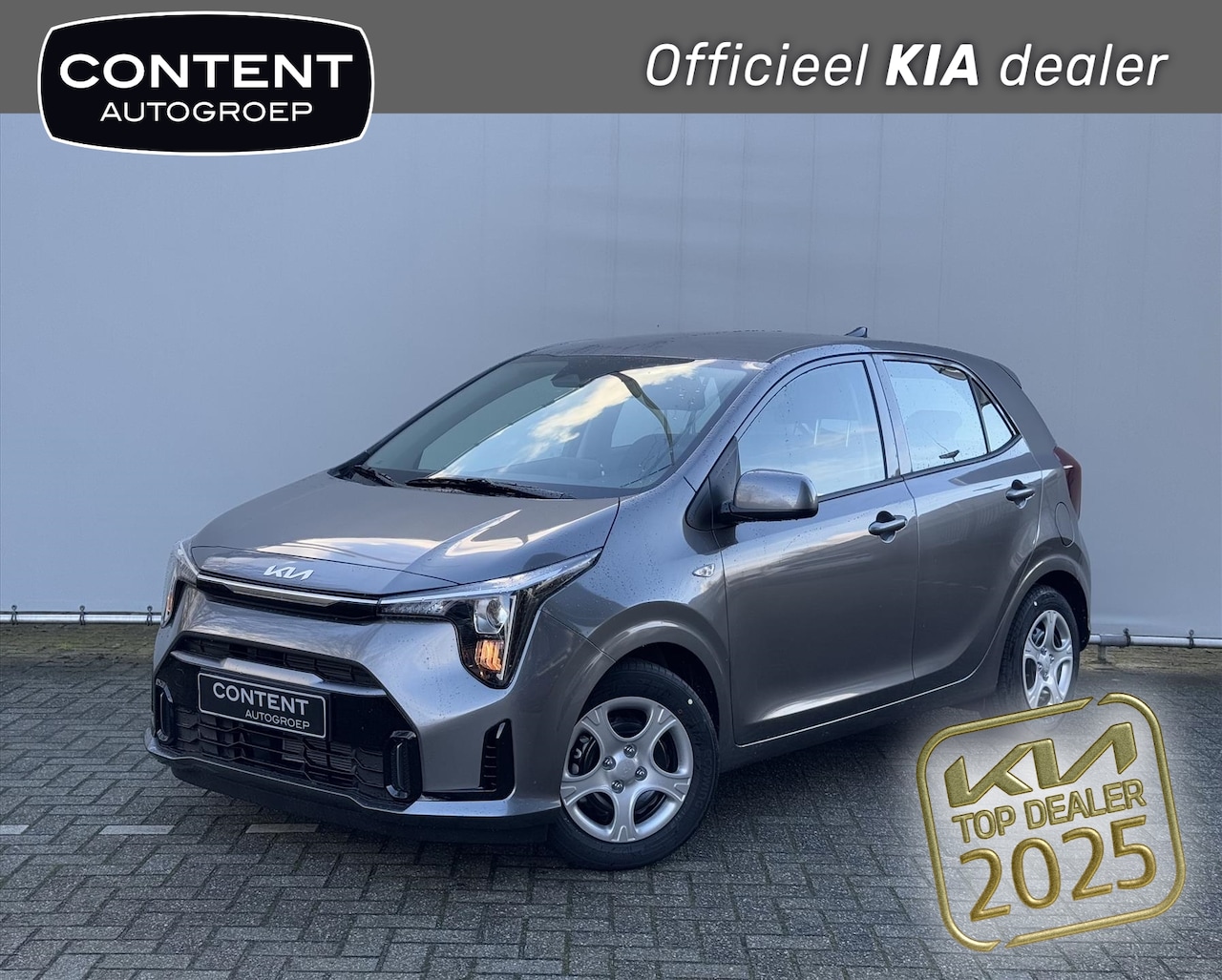 Kia Picanto - 1.0 63pk DynamicLine I Nieuw te bestellen - AutoWereld.nl