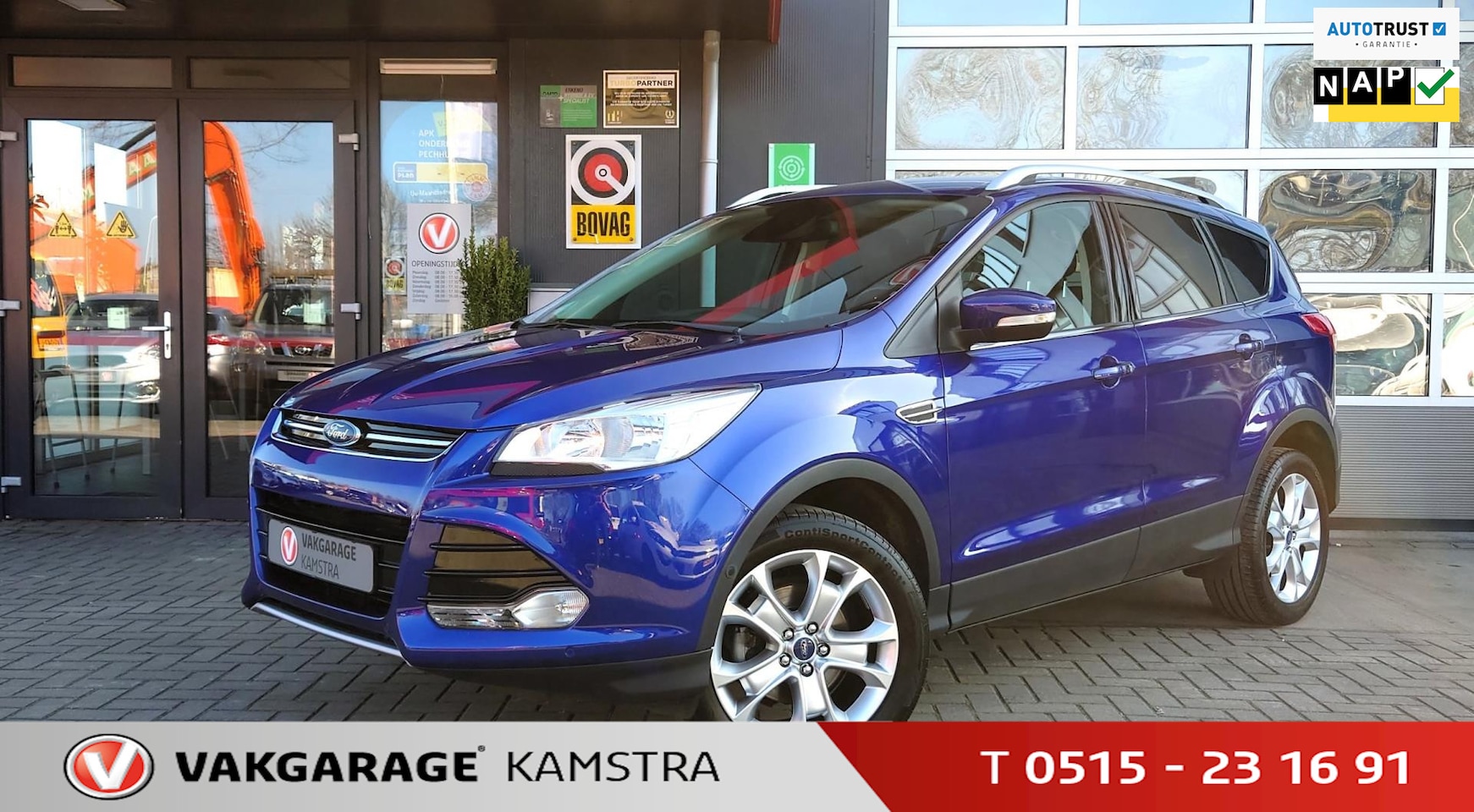 Ford Kuga - 1.5 Titanium Styling Pack NAP DAB+/Navi/PDC/Clima - AutoWereld.nl