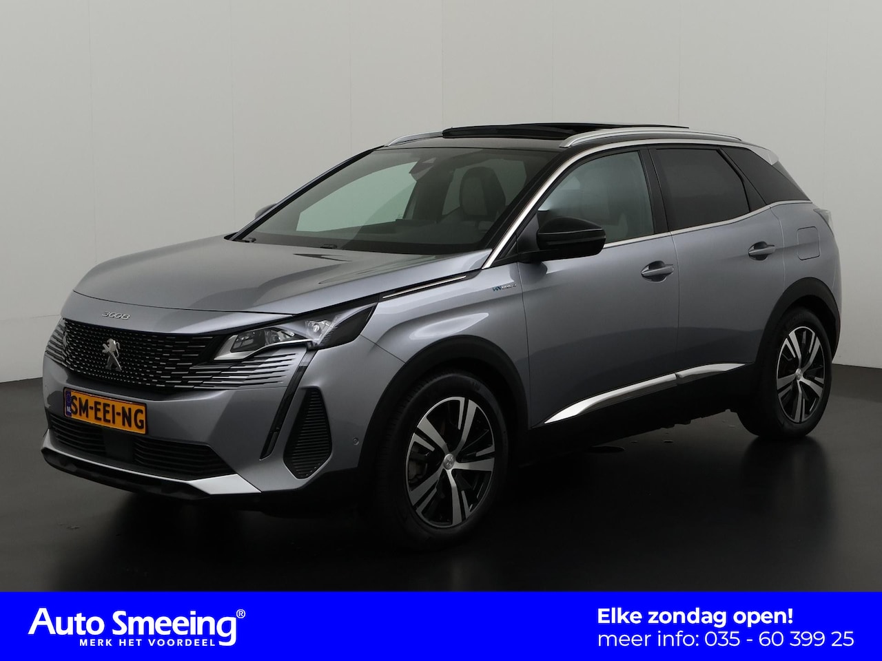 Peugeot 3008 - 1.6 HYbrid4 300 GT Plug-in | Panoramadak | Leder/Alcantara | Adaptive cruise | Zondag Open - AutoWereld.nl